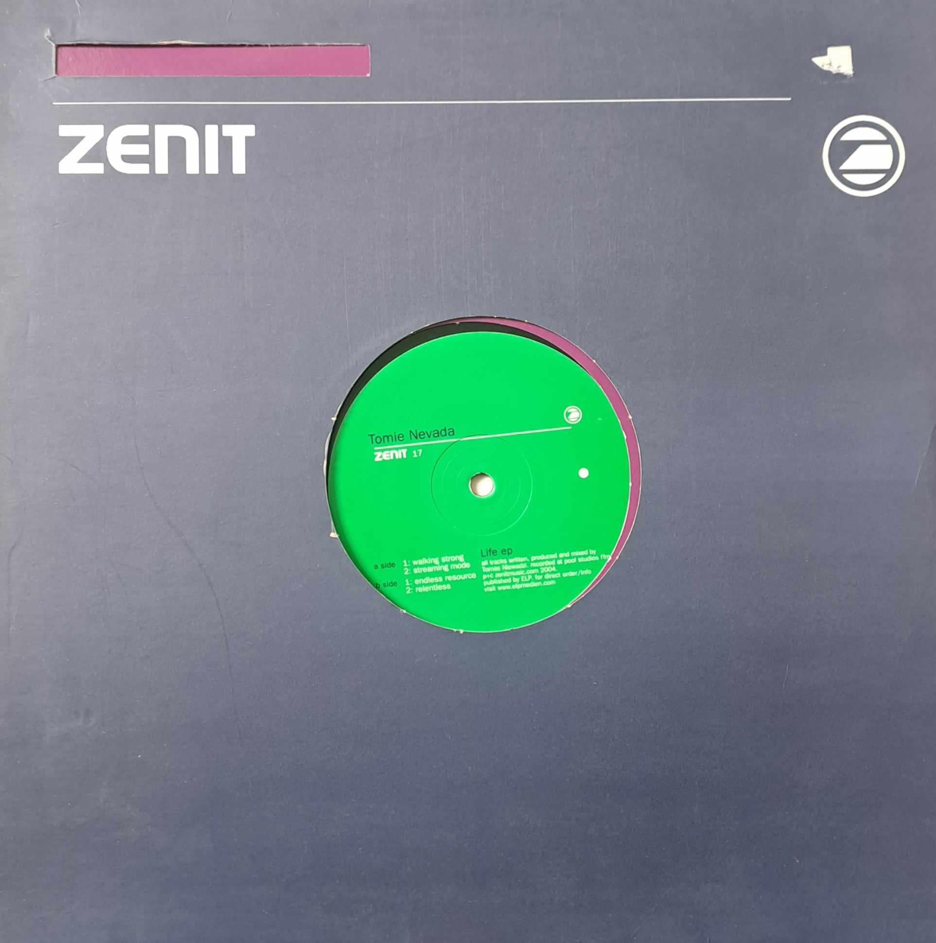 Zenit 017 - vinyle techno